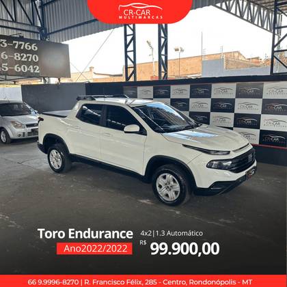 FIAT TORO 1.3 TURBO 270 FLEX ENDURANCE AT6